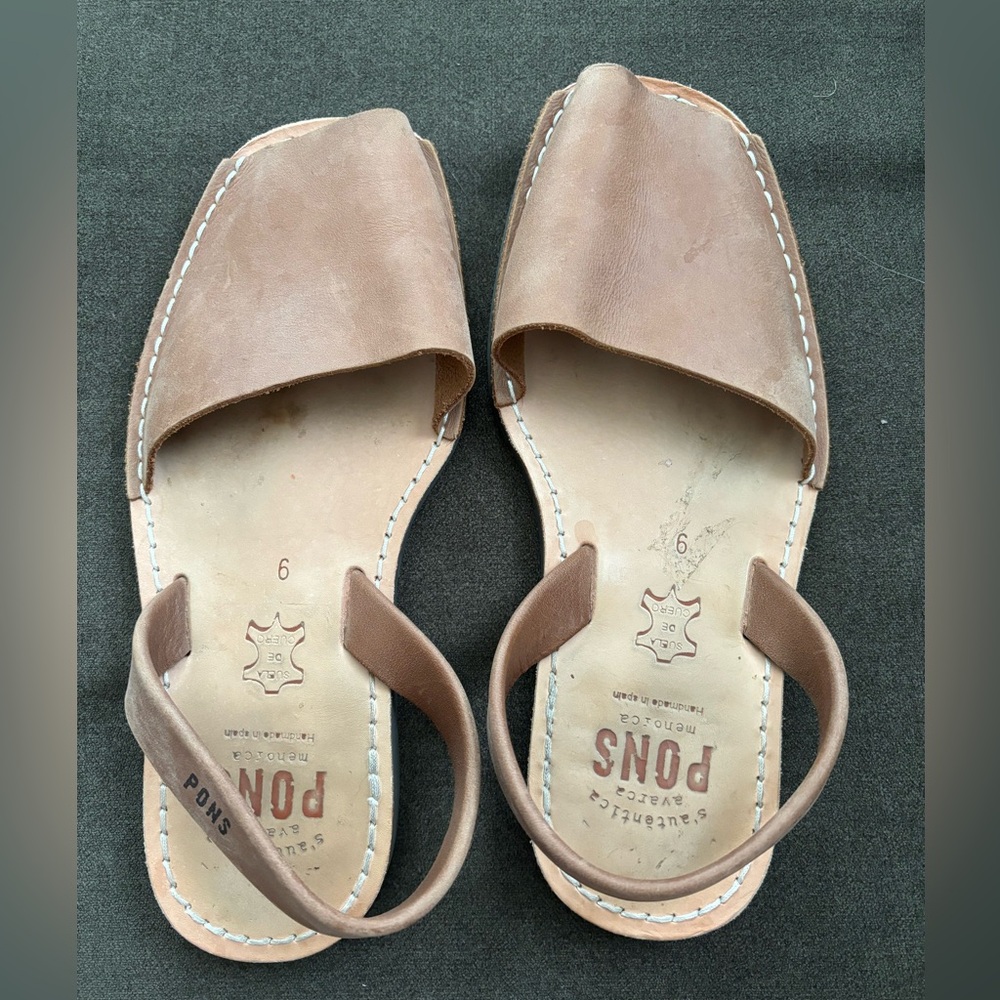 Tan PONS sandals